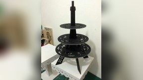 Eiffel Tower Pattern 3 Floors For Laser Cut Cnc
