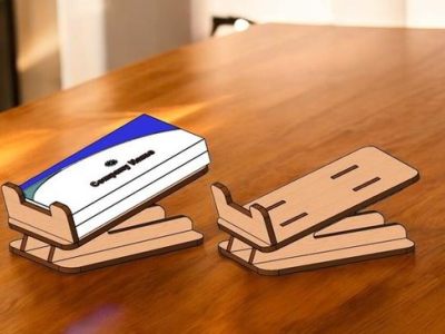 Business Card Display Stand Organizer
