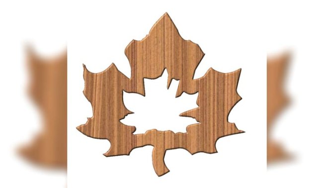 Leaf Cd R Leaf Wood Cutout Shape CDR Laser Cut & Engraving File - Chanelink