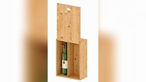 Wooden Box With 2 Compartments File Download For Laser Cut