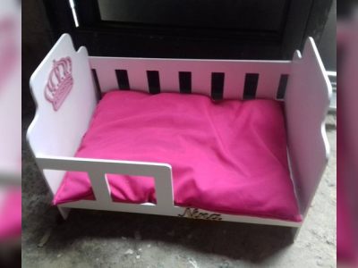 Wooden Cat Bed Dog Puppy Bed Pet Furniture For Laser Cut