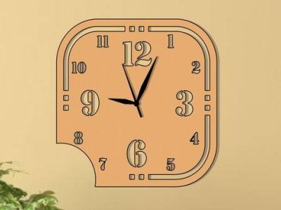 Wall Clock Wooden