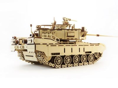 Laser Cutting Tank 3d Wood Jigsaw Puzzle