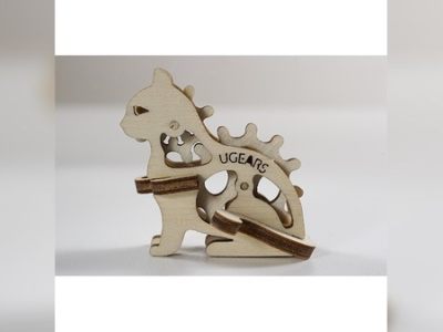 Tribka Trinkets Cat Mechanical Brainteaser
