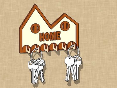 Wooden Key Holder For Wall Key Organizer 3mm
