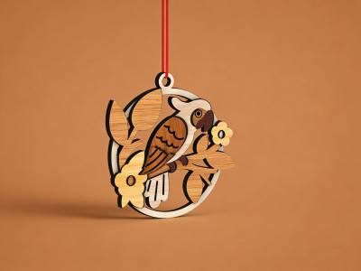Macaw Ornament