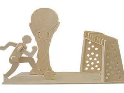 Soccer Field Pencil Holder – Office Desk Organizer
