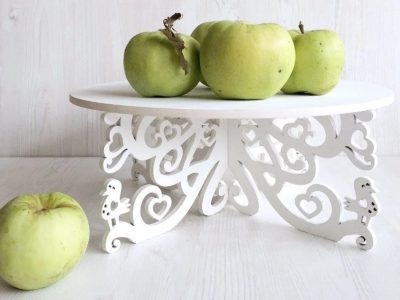 Wood Coffee Table Design for Laser Cutting