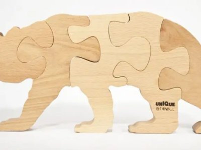 Bear Wooden Jigsaw Puzzle