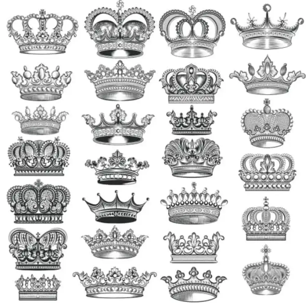 King Crown Vector CDR Laser Cut & Engraving File - Chanelink