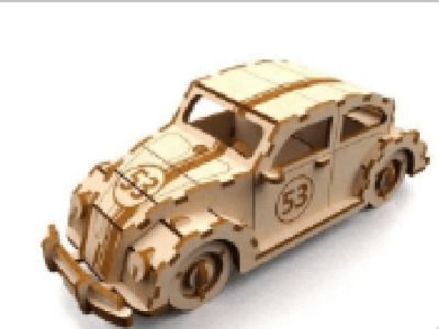 3D Sedan Assembly Model