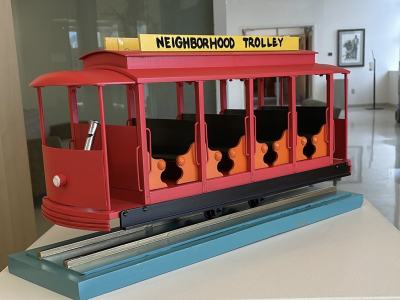Mr. Rogers' Neighborhood Trolley Replica