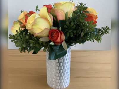 Step Cut Vase