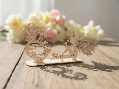 Angel Tabletop Decoration Stand for Women's Day