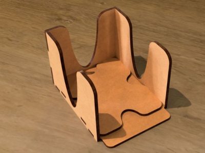 Card Tray for Exploding Kittens: Party Pack, Laser Cut