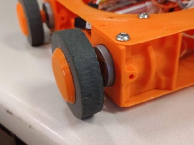 Foam Wheel for Gear Motors