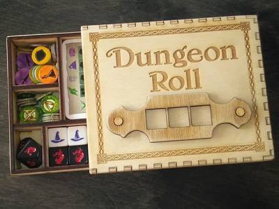 Dungeon Roll Board Game Organizer