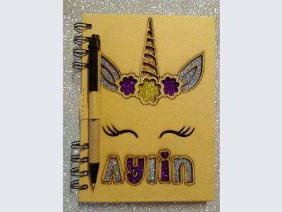 Unicorn Notebook Cover