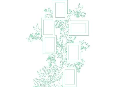 Tree Picture Frame – Happy Mother's Day