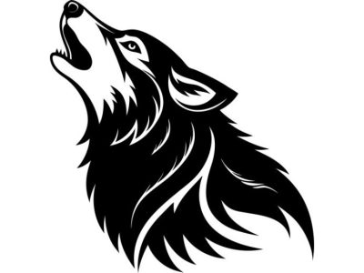 Wolf Howling Design