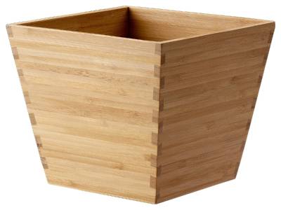 Wooden Vildapel Plant Pot