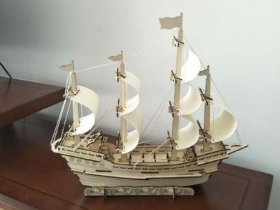Wooden Sailing Ship Model Kit