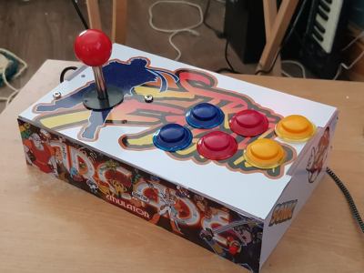 Arcade Controller with Built-in Raspberry Pi 3