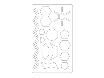 Organic Chemistry Stencil Set