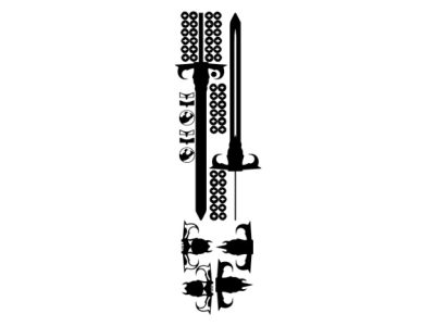 Assemblable Sword with Interlocking Grip