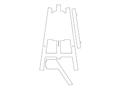 Easel for Laser Cutting