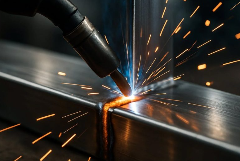 Laser welding joint
